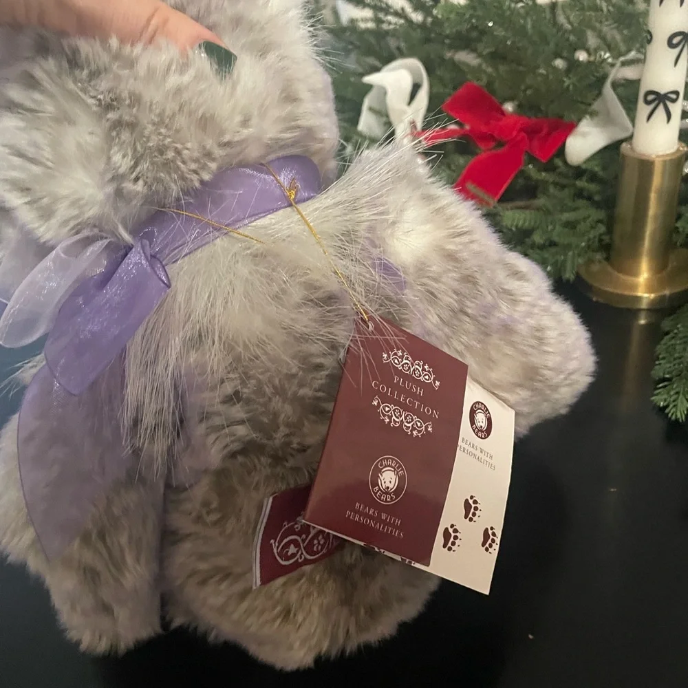 Charlie’s Bears “Meghan”  with Purple Ribbon - Picture 3 of 5